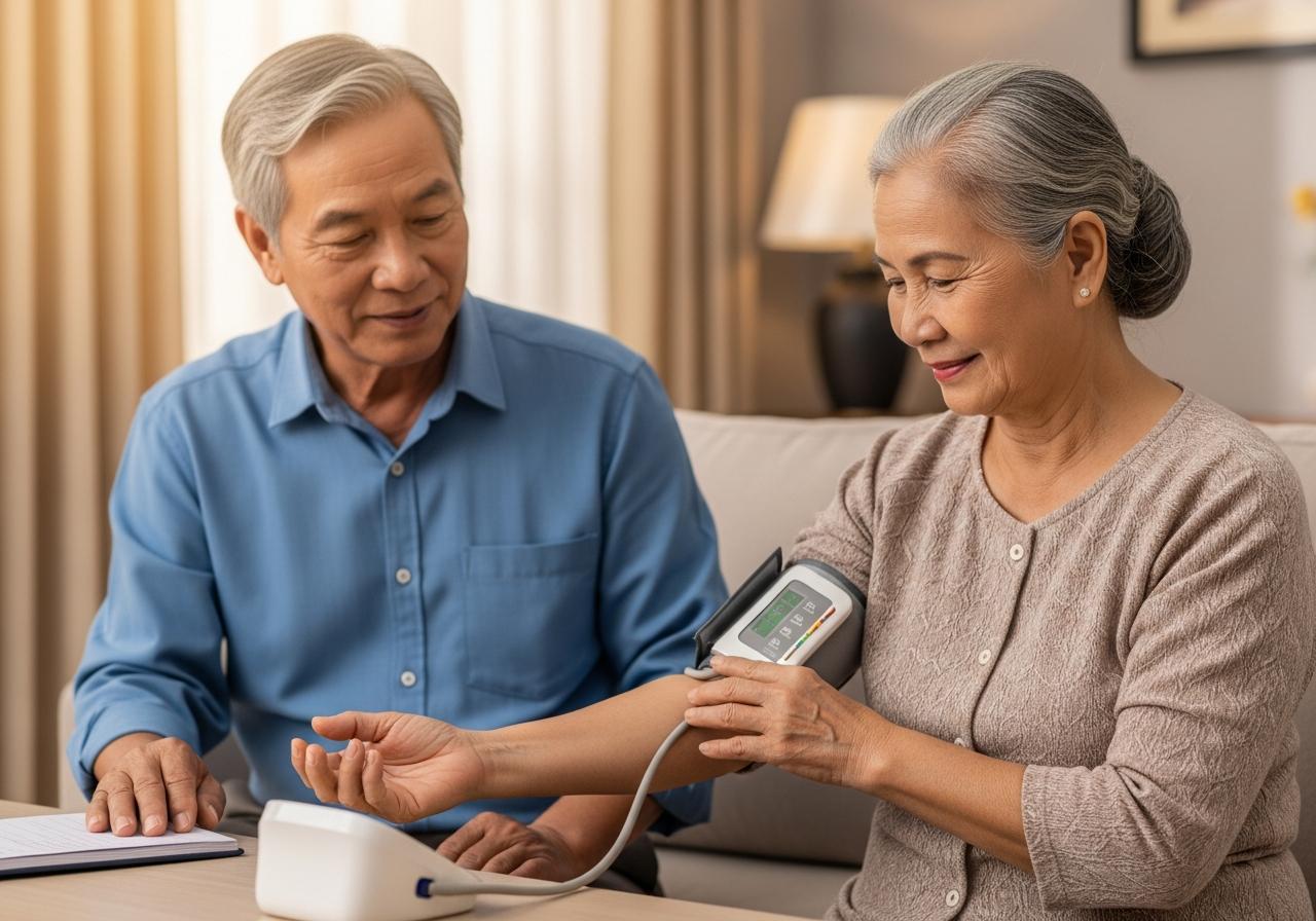 5 Máy Đo Huyết Áp Gia Đình Tốt Nhất Cho Người Già