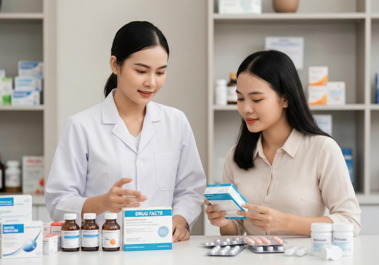 Phân biệt các loại thành phần chính ghi trên nhãn thuốc