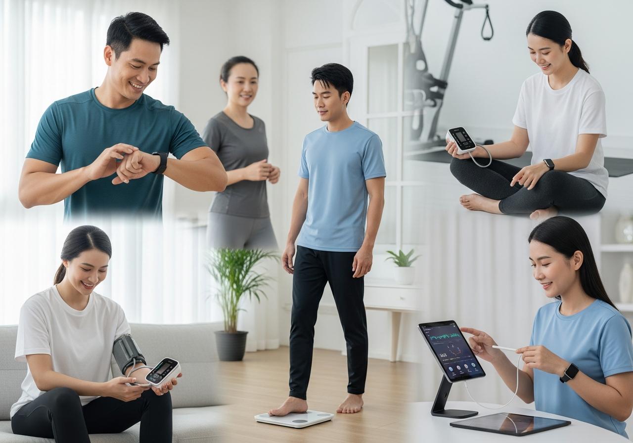 6 Thiết Bị Theo Dõi Sức Khỏe Giúp Bạn Chủ Động Sống Khỏe