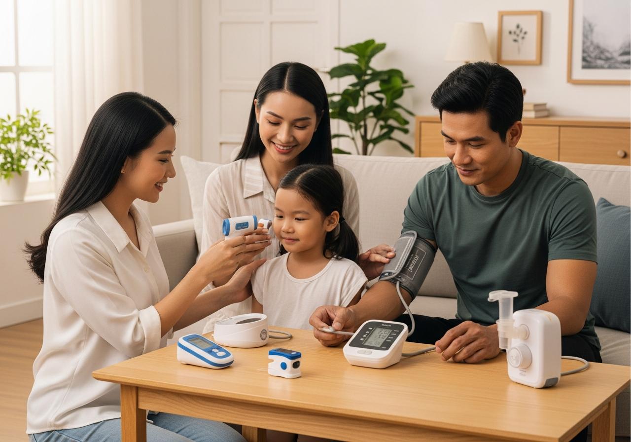 Hướng dẫn lựa chọn và những lưu ý an toàn khi sử dụng thiết bị y tế tại nhà