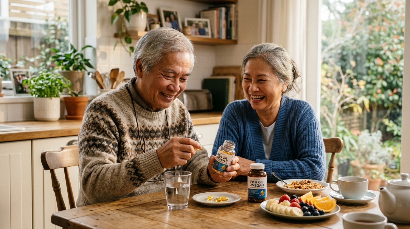 omega 3 cho người lớn tuổi