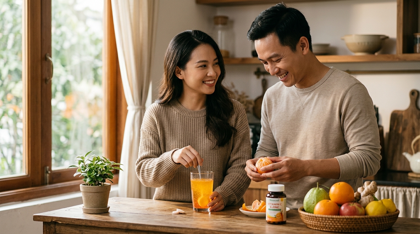 vitamin tăng sức đề kháng